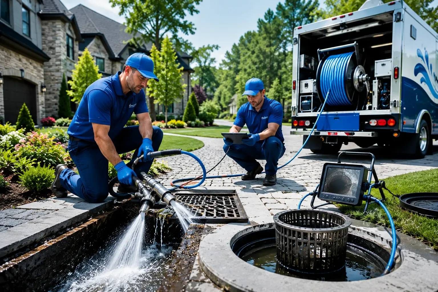 Local outdoor drain cleaning professionals in Guthrie, OK